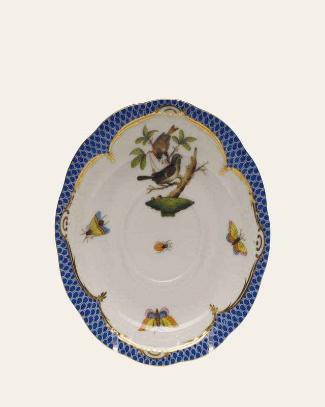 Rothschild Blue Motif 04 Tea Saucer